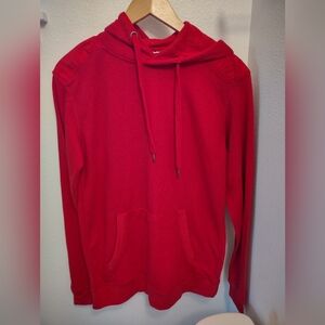 Red Thermal Hoodie by Company Eighty One, size M.